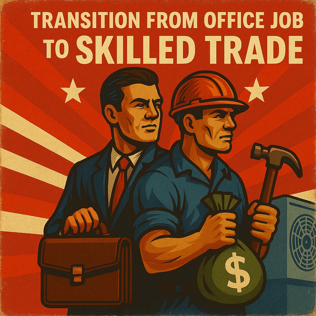 white collar to trade job