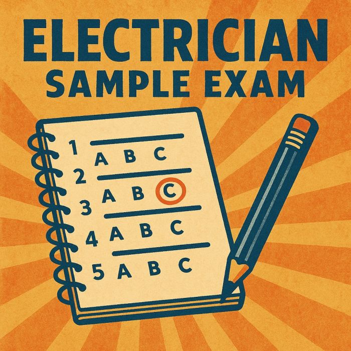 Electrician Exam Sample Questions